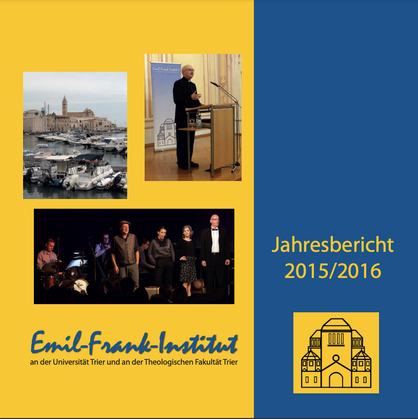 Jahresbericht 2015-2016 - Emil-Frank-Institut