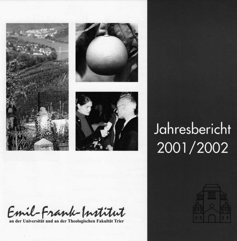 Jahresbericht 2001-2002 - Emil-Frank-Institut