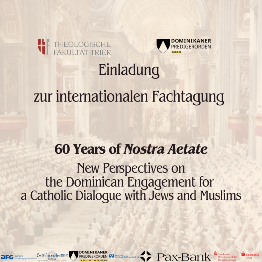 Neue Perspektiven auf das dominikanische Engagement für einen katholischen Dialog mit Juden und Muslimen.
